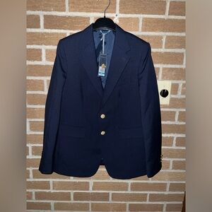 NWT Boys Vineyard Vines Navy Blue Blazer Size 16
